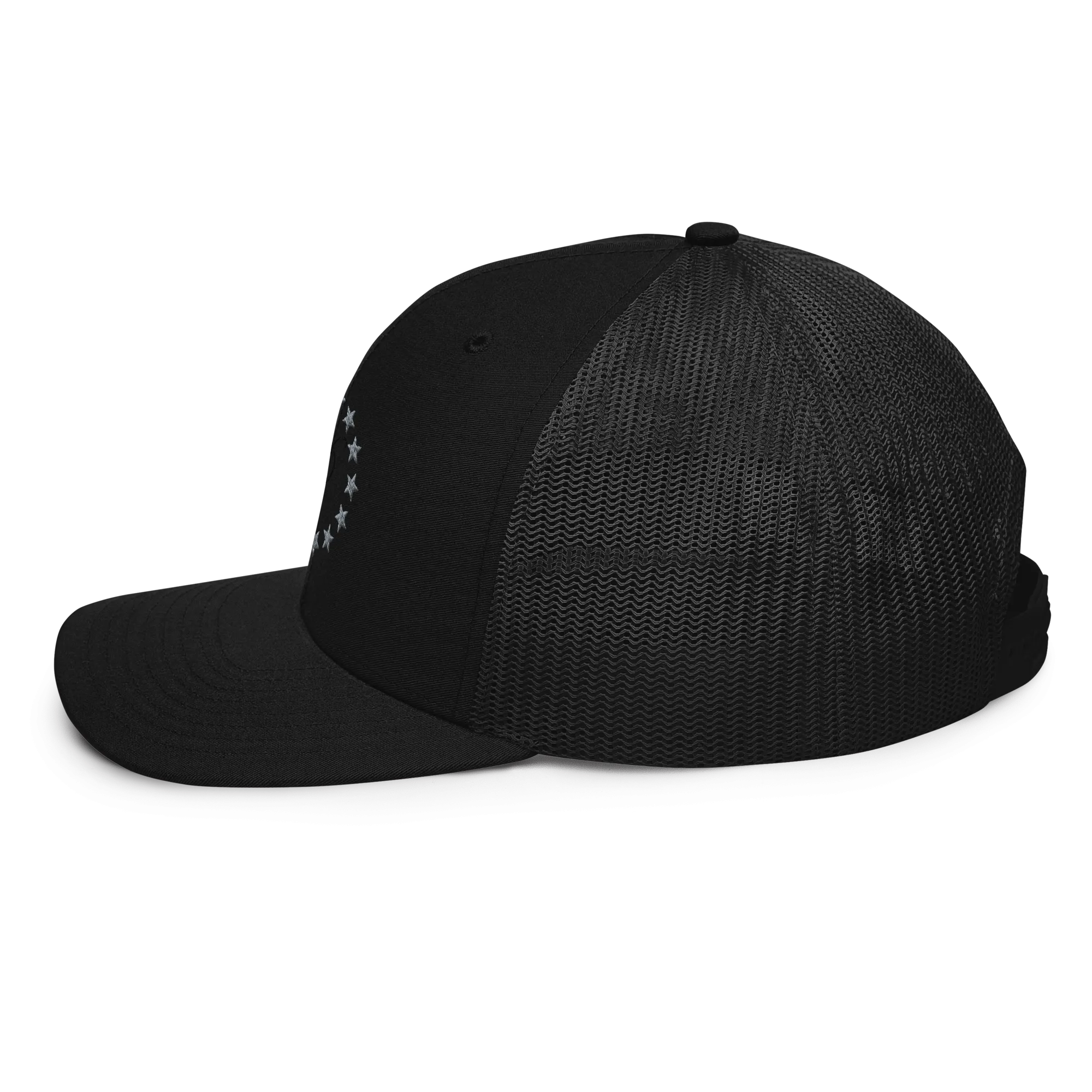 13 Stars Logo Hat - Blacked Out (LIMITED)
