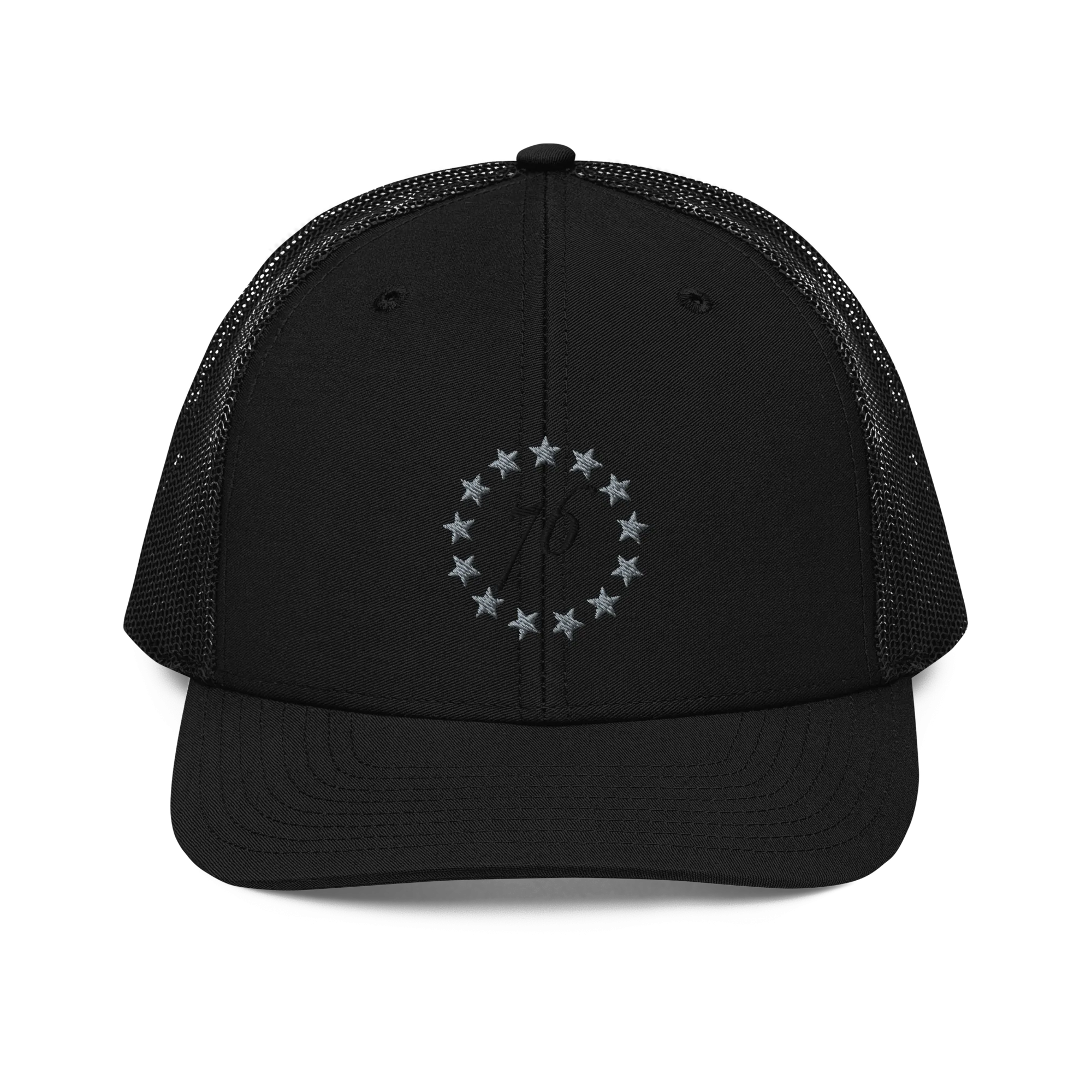 13 Stars Logo Hat - Blacked Out (LIMITED)