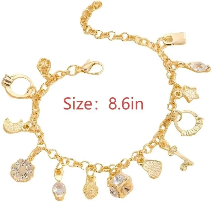16k Chunky Gold Bracelets for Women Trendy Womens Gold Bracelet Stack Layered Chunky Chain Bracelets Waterproof Link Cuff Herringbone Bracelet Fashion Accessories Gifts for Women