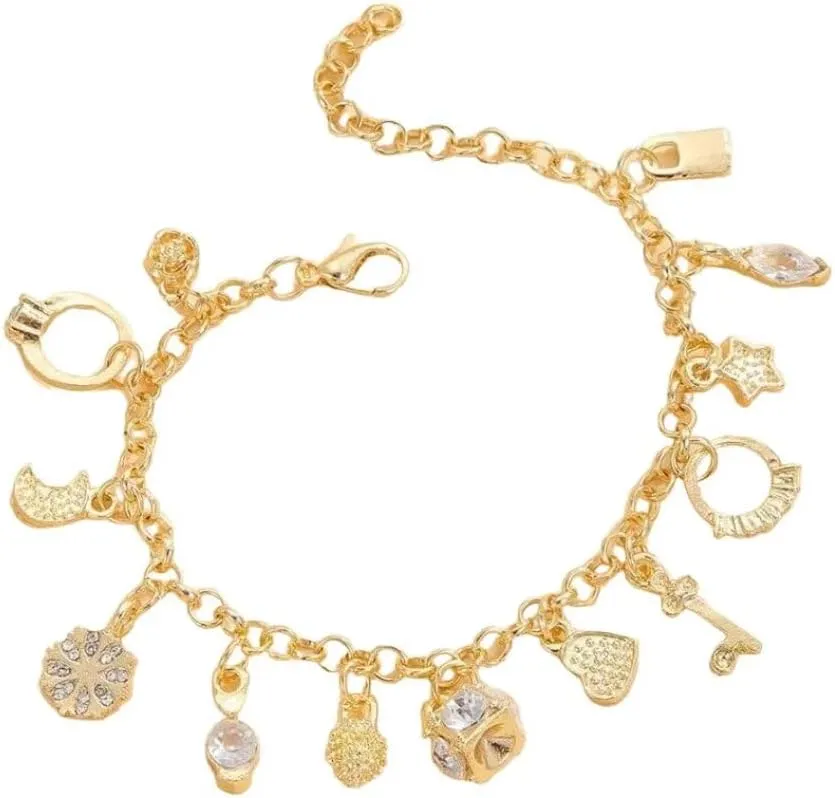16k Chunky Gold Bracelets for Women Trendy Womens Gold Bracelet Stack Layered Chunky Chain Bracelets Waterproof Link Cuff Herringbone Bracelet Fashion Accessories Gifts for Women