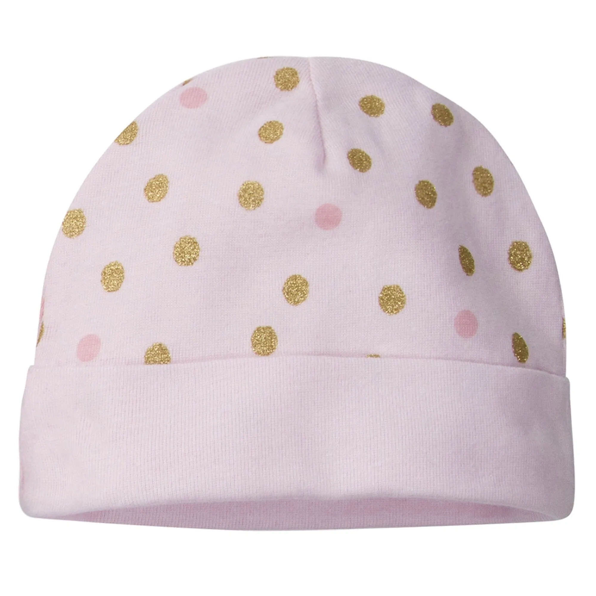 2-Pack Baby Girls Castle Caps