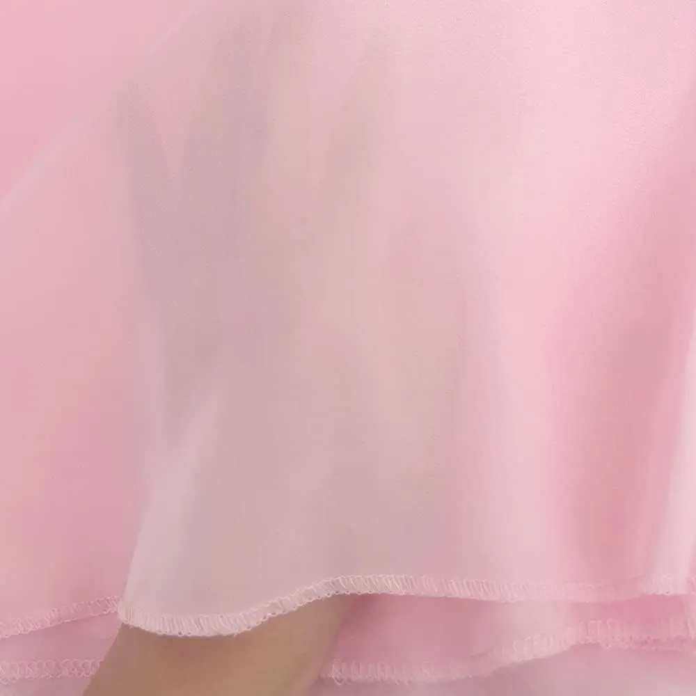 8-14 Years Girls 720 Sheer Chiffon 30" Long Ballet Skirt Maxi Skirt for Ballerinas Photography