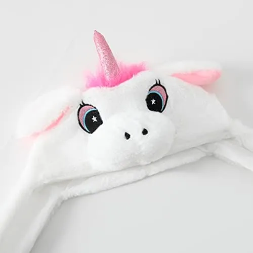 Adira White Unicorn Floppy Plush Hat | 20% off | Cuddles Apparel