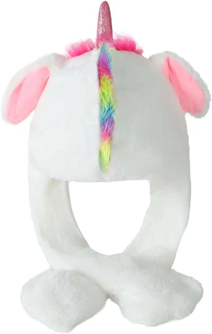 Adira White Unicorn Floppy Plush Hat | 20% off | Cuddles Apparel