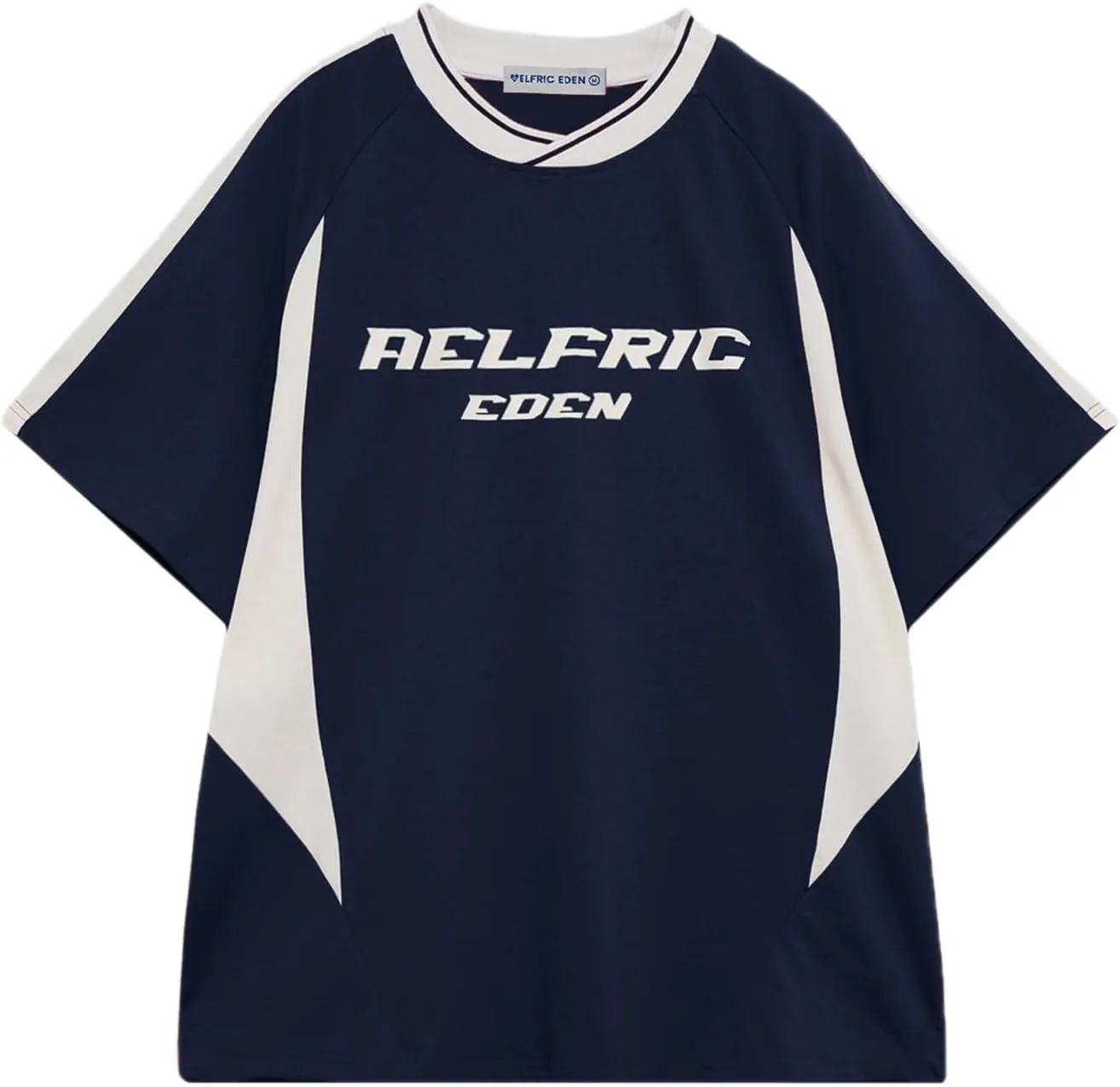 Aelfric Eden Graphic Tees Y2k Mens Oversized T Shirt Racing Streetwear Shirts Unisex Casual Summer Tops