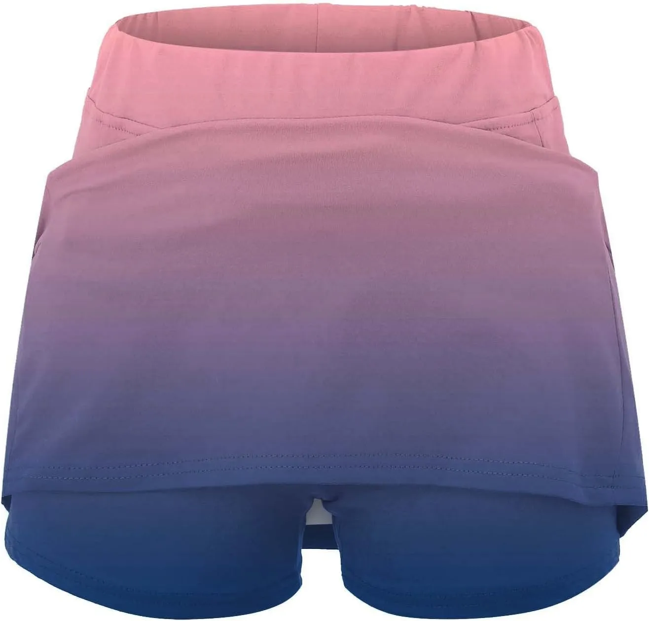 aihihe Skirts for Women 2024 Elegant Black Spandex Shorts for Women Plus Size Skorts for Women Dressy Casual Petite