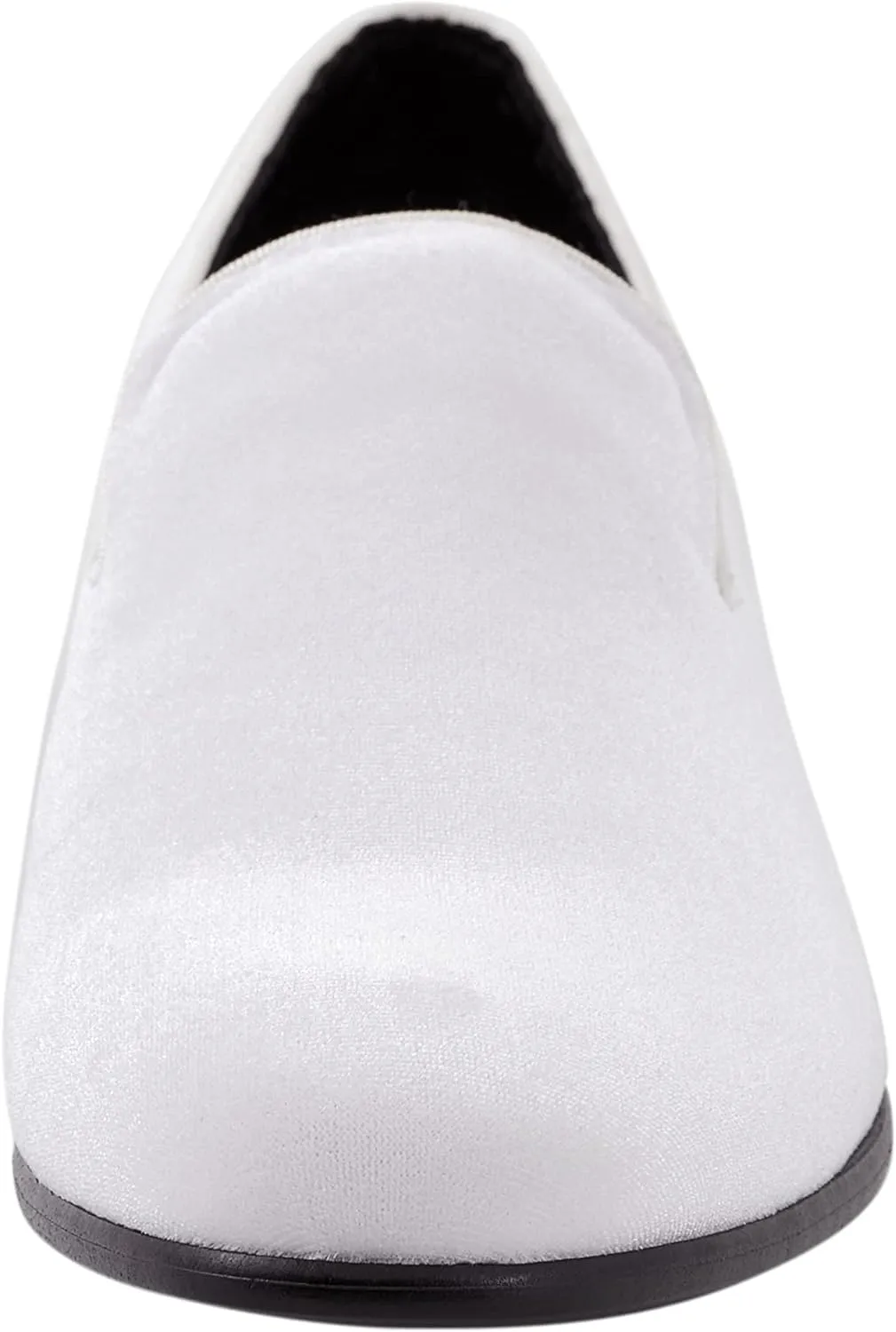 Amali Fishman Mens Dress Shoes Plush Velvet with a Quilted Design Slip-on Driver Shoes for Men Velvet Loafers The Original Smoking Men Tuxedo Slipper Shoes