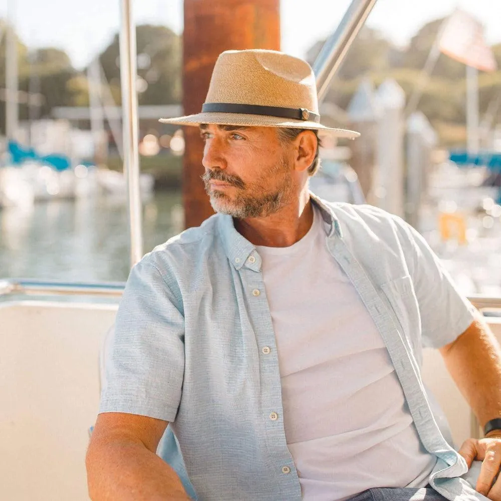 Amarillo | Mens Palm Straw Hat