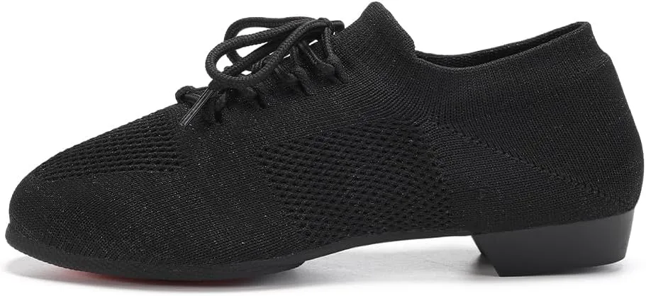 AOQUNFS Practice Dance Shoes Slip on Dance Shoes for Women Split Sole Jazz Shoes for Girl,XD-Model XD