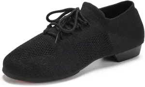 AOQUNFS Practice Dance Shoes Slip on Dance Shoes for Women Split Sole Jazz Shoes for Girl,XD-Model XD