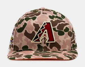 Arizona Diamondbacks Camouflage 59Fifty Fitted Mens Hat (Green/Brown)
