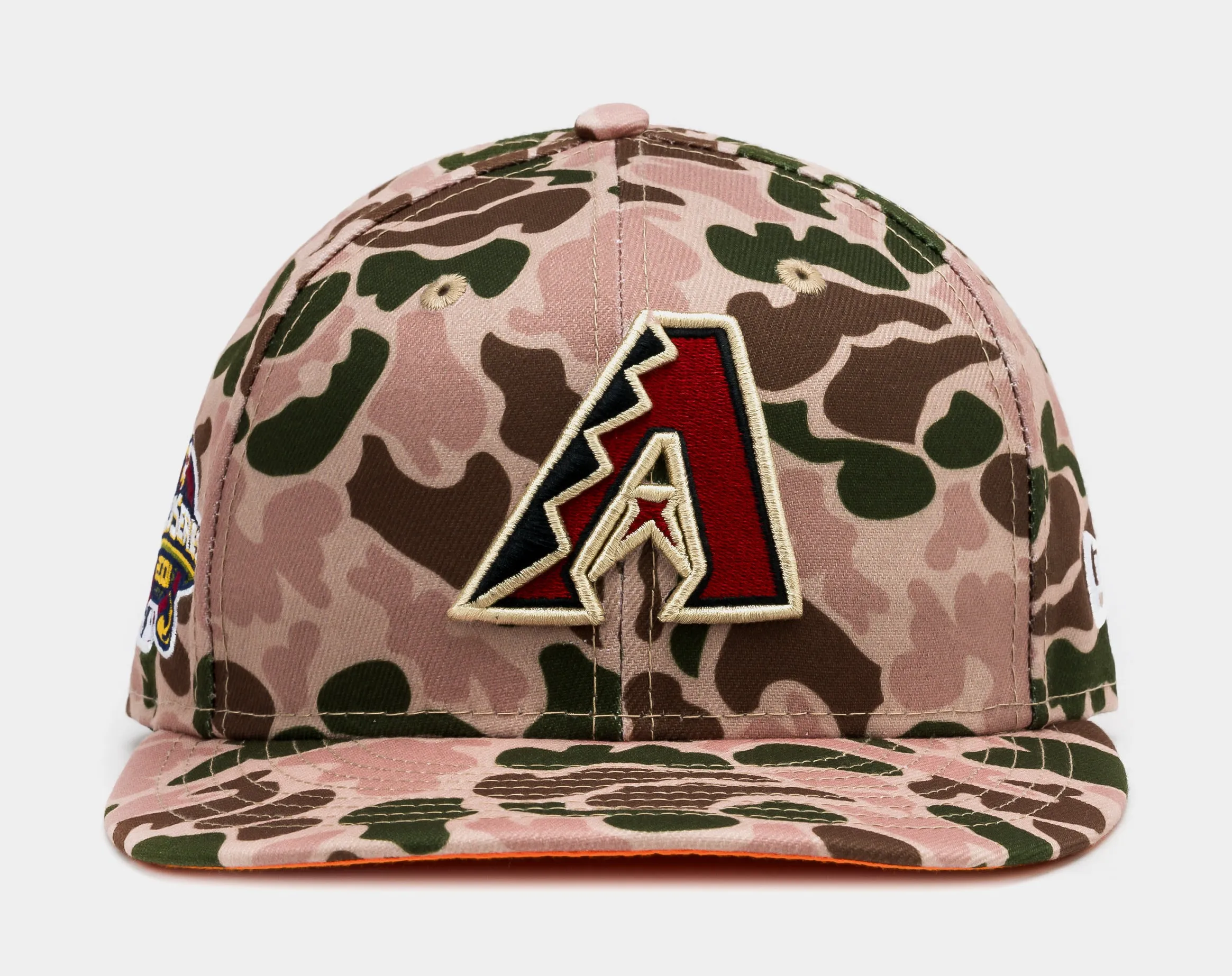 Arizona Diamondbacks Camouflage 59Fifty Fitted Mens Hat (Green/Brown)