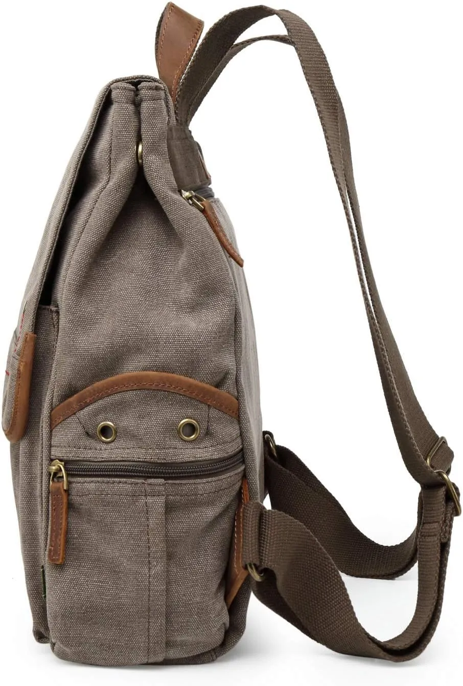 Atona Canvas Backpack (Olive)