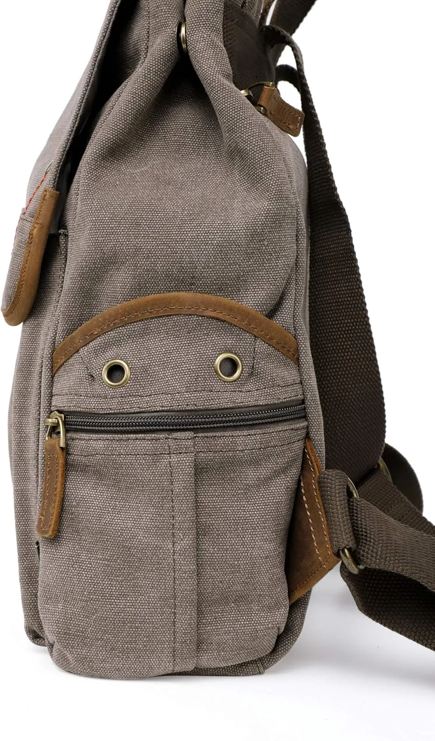 Atona Canvas Backpack (Olive)