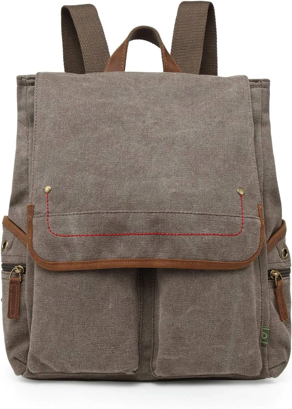 Atona Canvas Backpack (Olive)