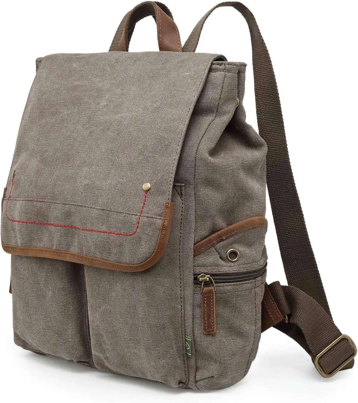 Atona Canvas Backpack (Olive)