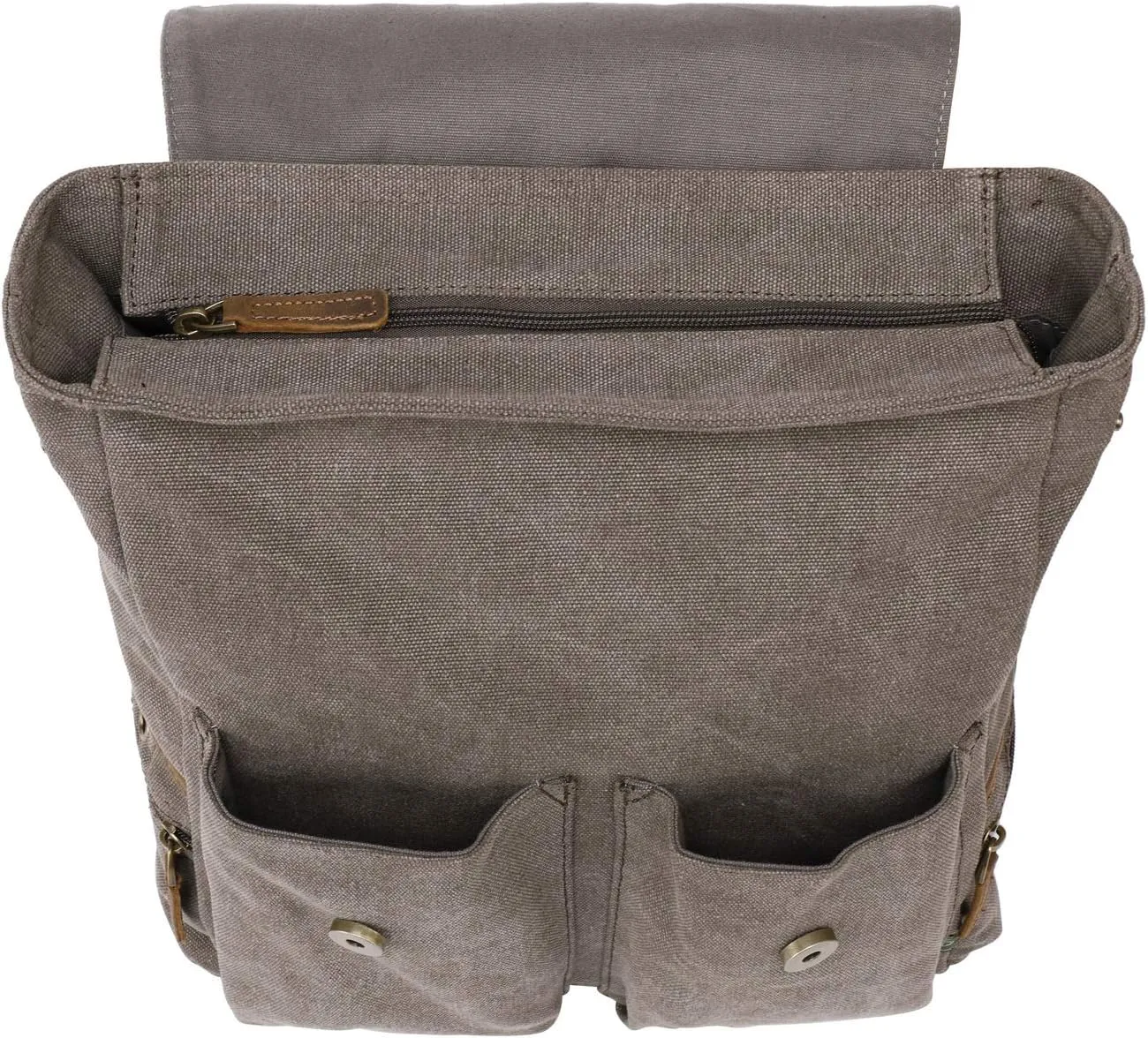 Atona Canvas Backpack (Olive)