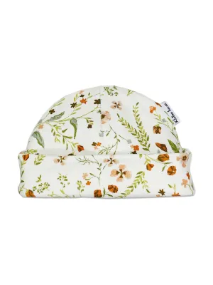Autumnal Floral Print Hat