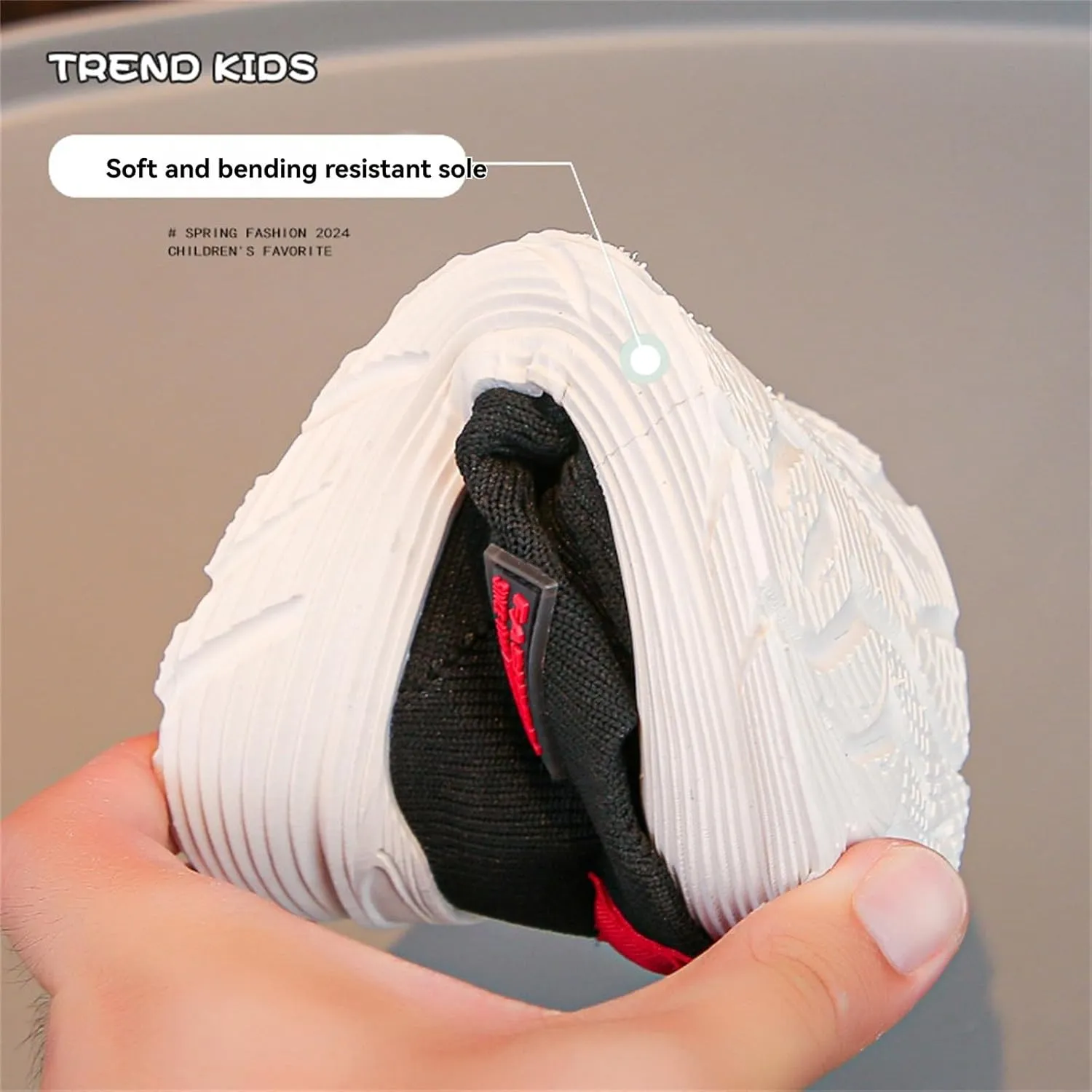 Baby Knitted Sneakers Infant Lightweight Breathable Mesh First Walkers Shoes High Top Sneakers for Toddler Girls