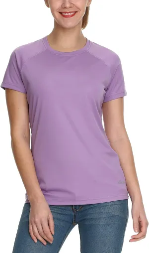 baleaf Women's UPF 50  UV Protection Shirts Short Sleeve T-Shirts SPF Sun Shirts Quick Dry Outdoor Performance Tops