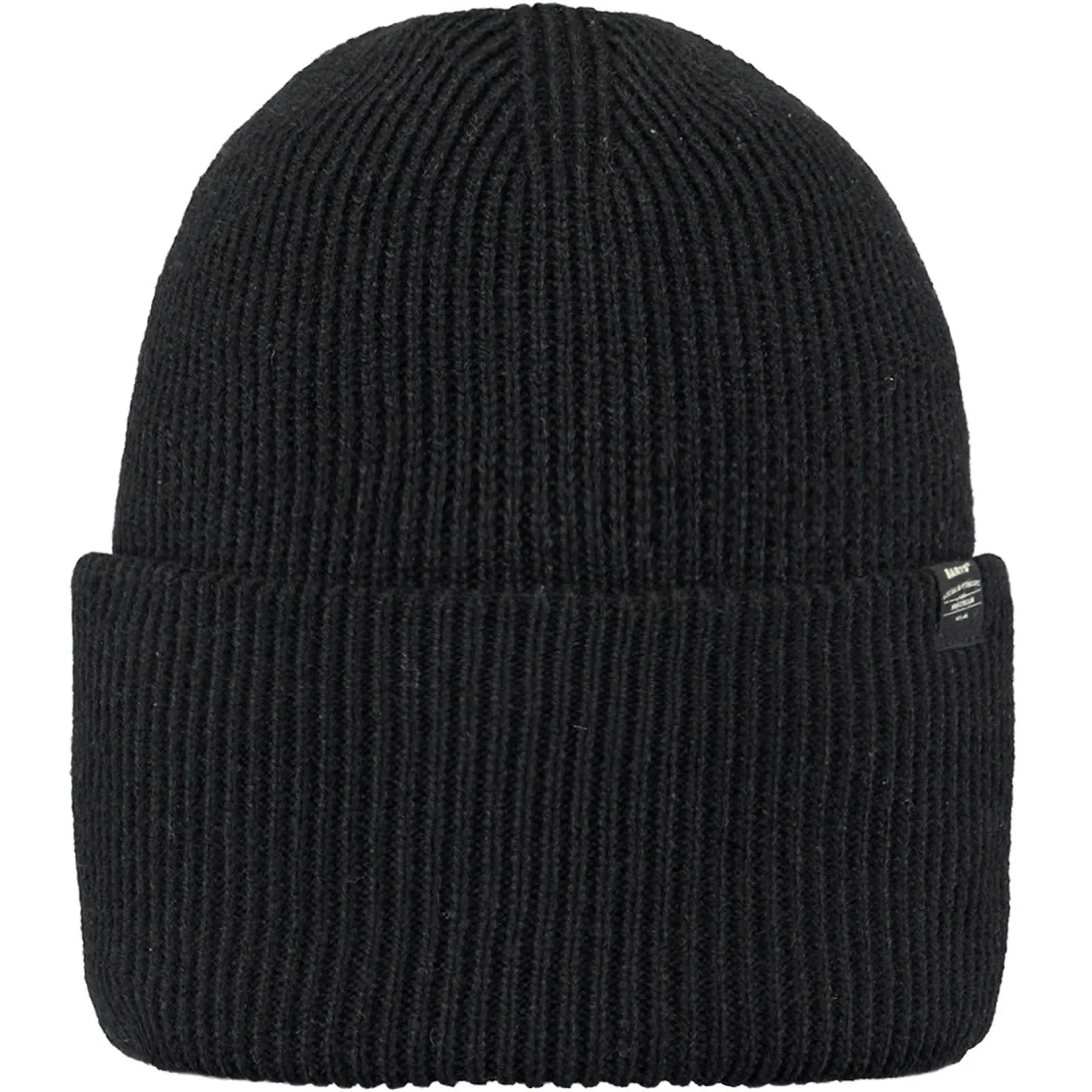 Barts Haveno High Cuffed Ribbed Knit Stretchy Beanie Hat