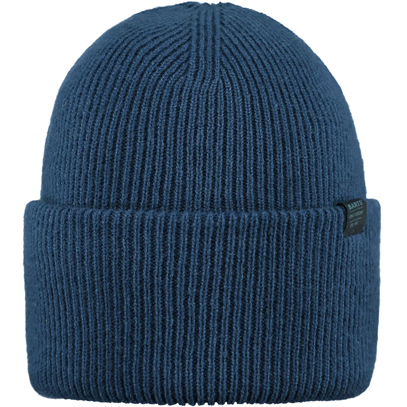 Barts Haveno High Cuffed Ribbed Knit Stretchy Beanie Hat