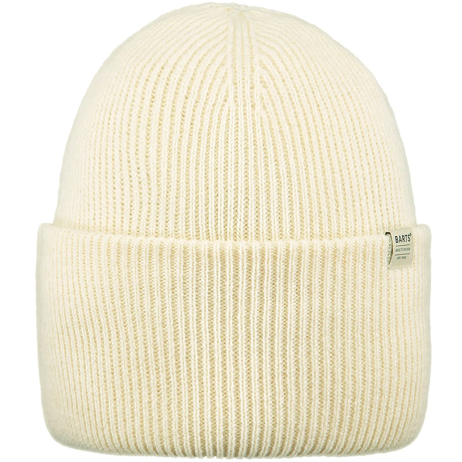 Barts Haveno High Cuffed Ribbed Knit Stretchy Beanie Hat