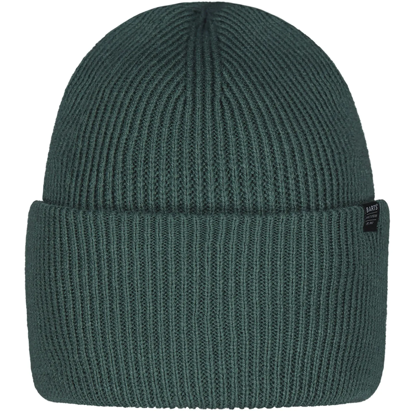 Barts Haveno High Cuffed Ribbed Knit Stretchy Beanie Hat