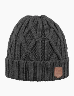 Barts Robian Beanie Hat - Dark Heather