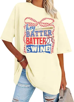 Baseball Shirts Women Baseball Mom Tshirt Baseball Heart Graphic Tee Game Day Gifts Funny Short Sleeve Tops