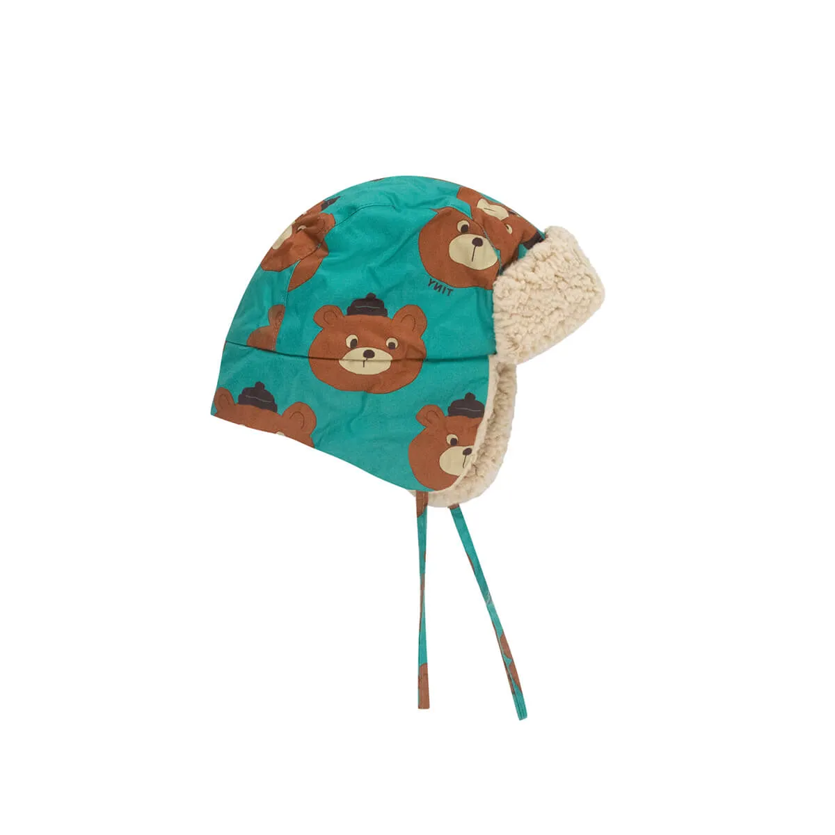 Bears Chapka in Emerald by Tinycottons