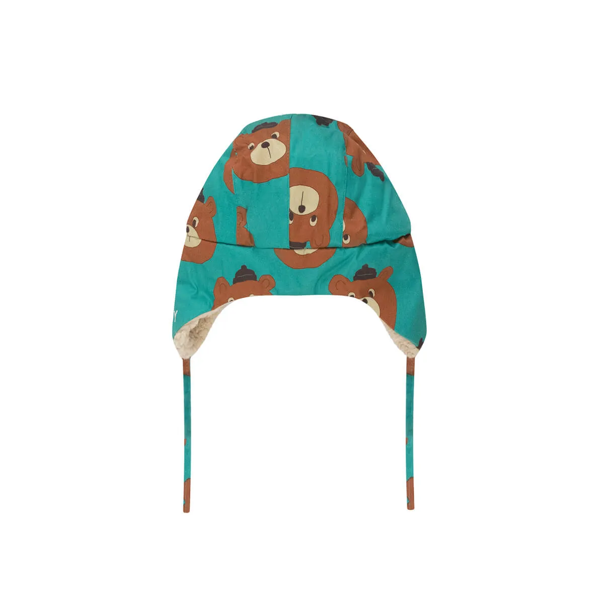 Bears Chapka in Emerald by Tinycottons