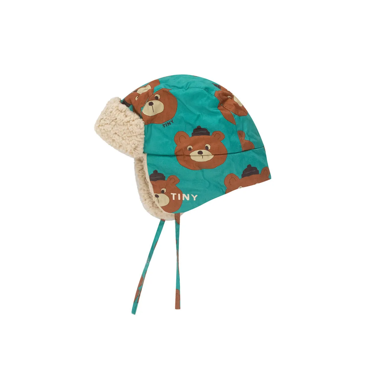 Bears Chapka in Emerald by Tinycottons