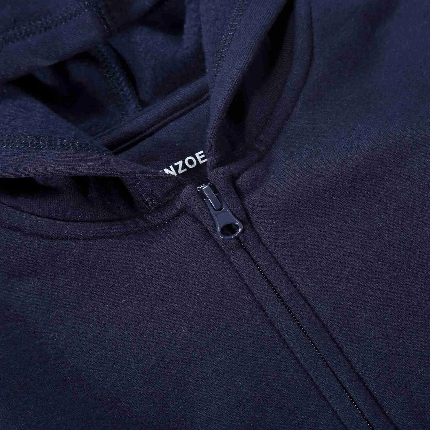Bienzoe Girls Full Zip Hoodie: Kids Soft Fleece School Uniform Sweatshirt