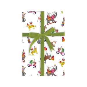 Birthday Menagerie Gift Wrap Rolls