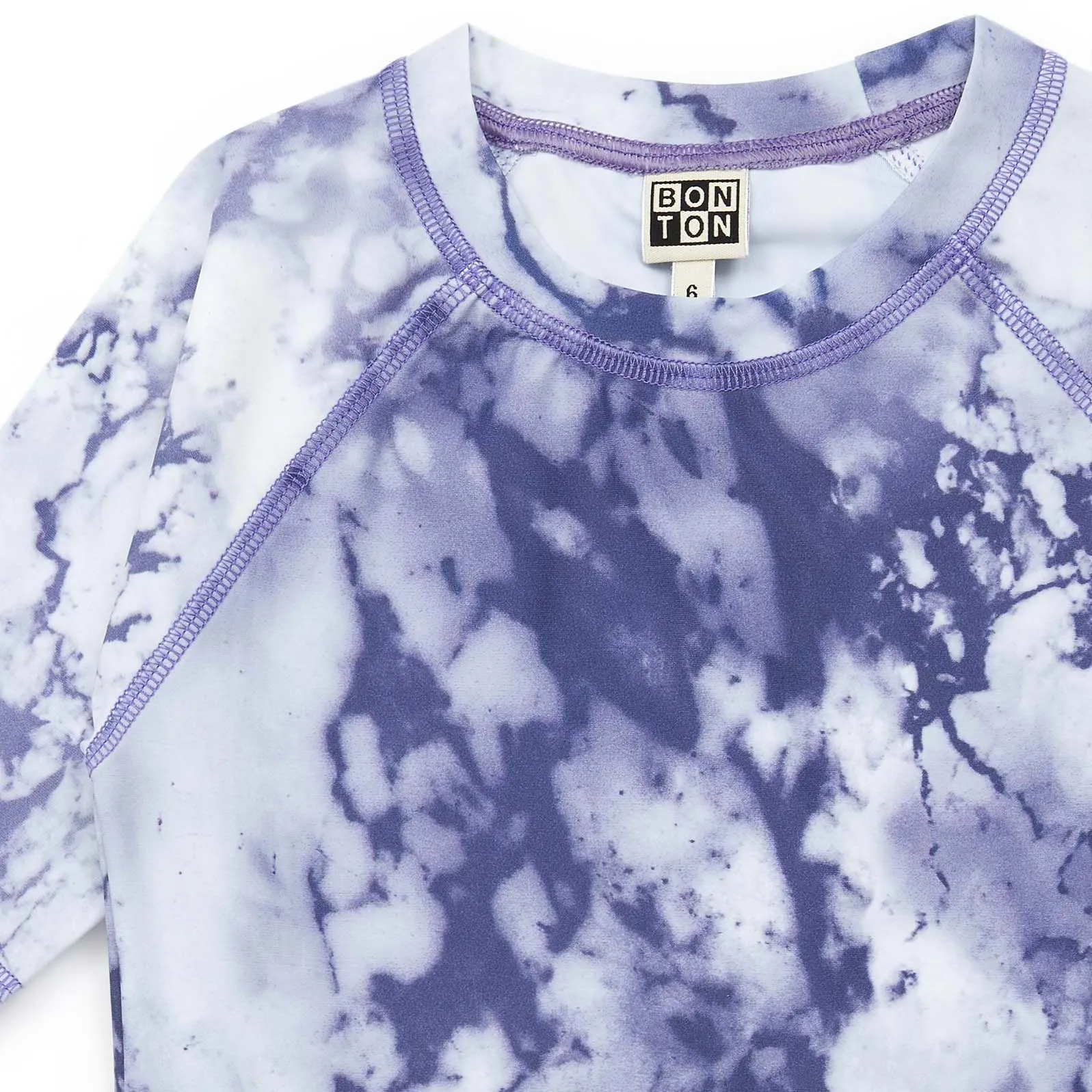 BONTON Tie Dye UV Protective Rashguard