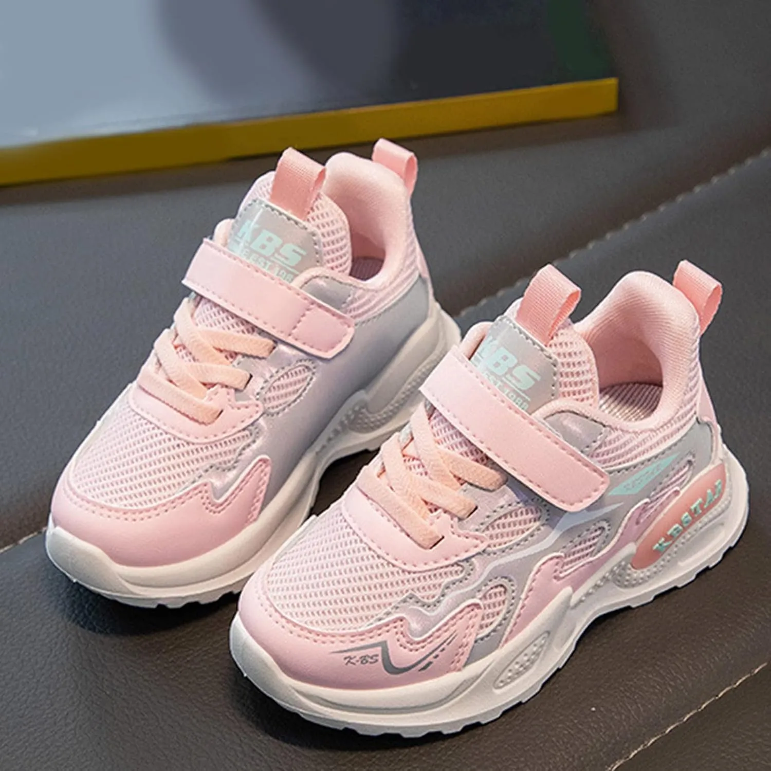 Boys Girls Kids Knitted Mesh Sneakers Breathable Lightweight Running Sports Shoes Fashion Athletic Toddler Girls Sneaker