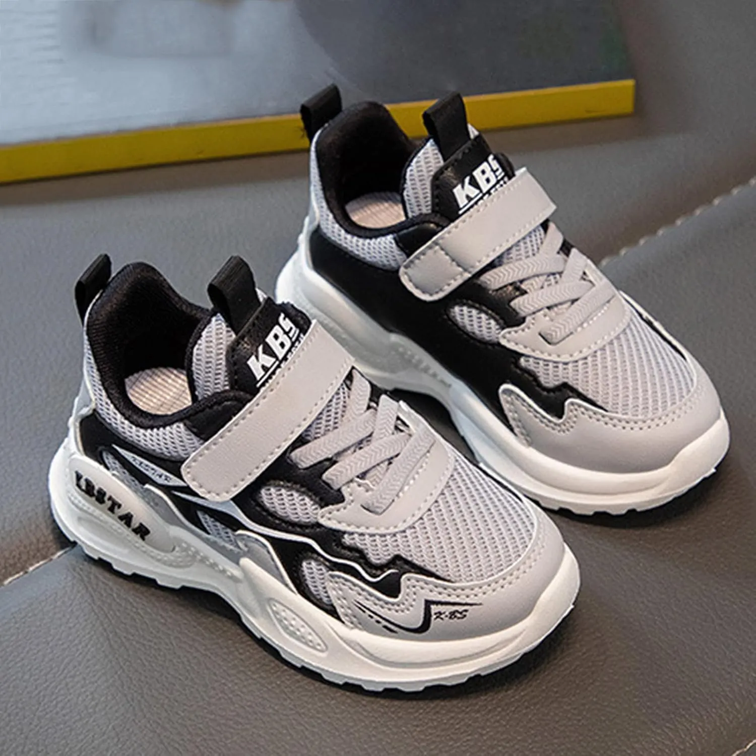Boys Girls Kids Knitted Mesh Sneakers Breathable Lightweight Running Sports Shoes Fashion Athletic Toddler Girls Sneaker