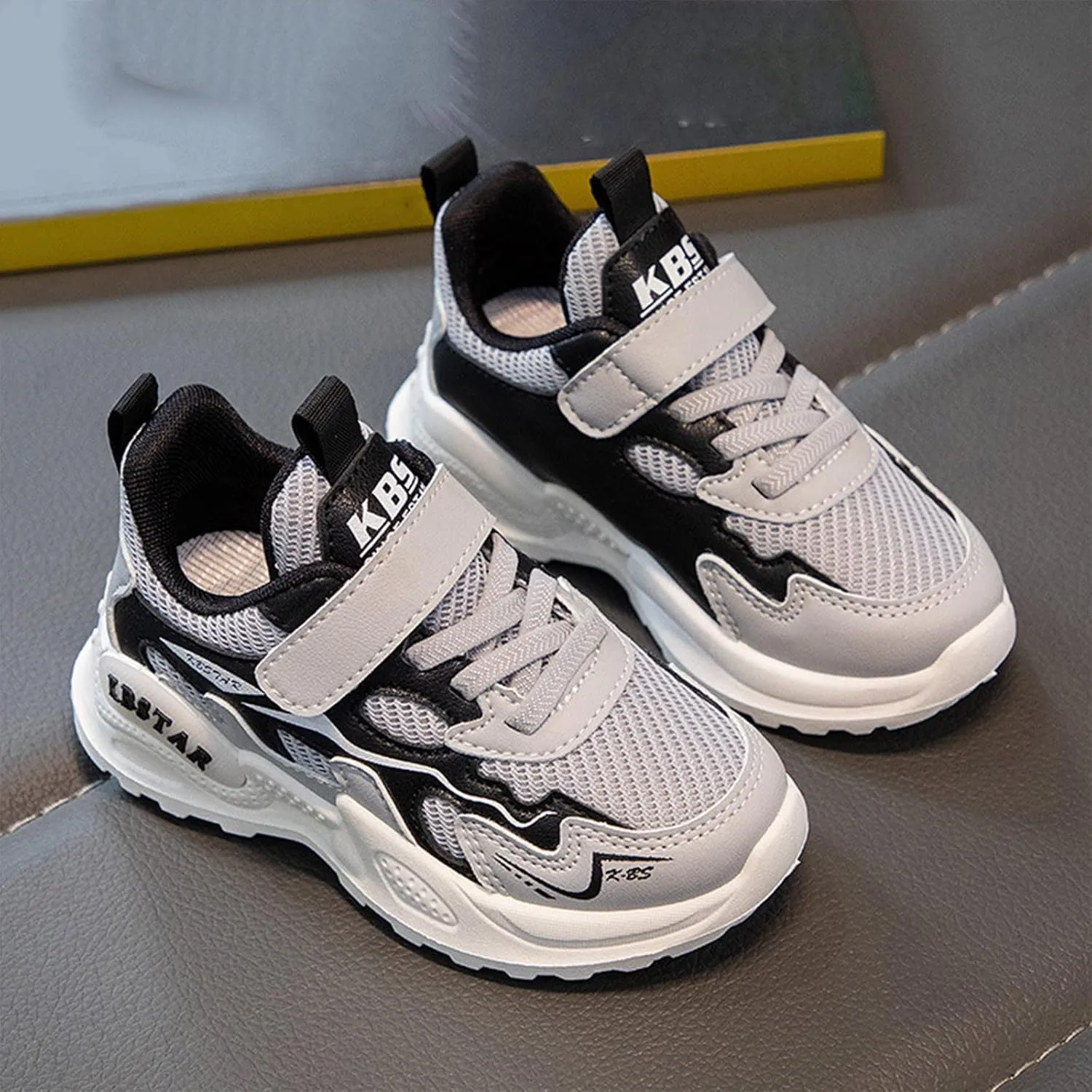 Boys Girls Kids Knitted Mesh Sneakers Breathable Lightweight Running Sports Shoes Fashion Athletic Toddler Girls Sneaker