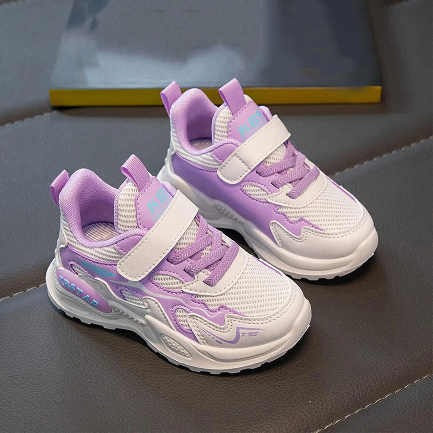 Boys Girls Kids Knitted Mesh Sneakers Breathable Lightweight Running Sports Shoes Fashion Athletic Toddler Girls Sneaker