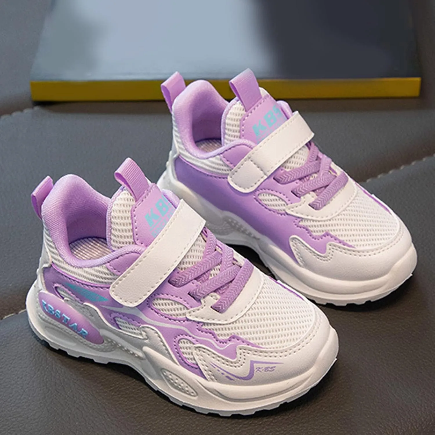 Boys Girls Kids Knitted Mesh Sneakers Breathable Lightweight Running Sports Shoes Fashion Athletic Toddler Girls Sneaker