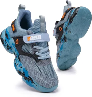 Boys Girls Sneaker for Little/Big Kid Running Shoes Lightweight Breathable Anti-Slip Sports Shoes