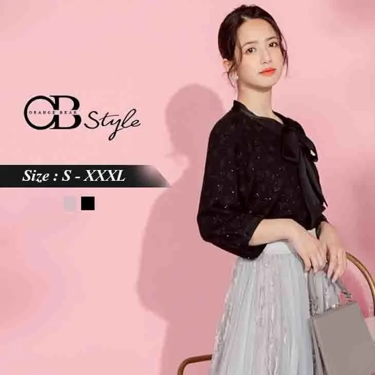 BRIGHTNESS BOWKNOT TOP