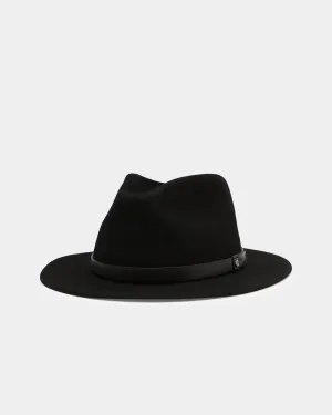 Brixton Messer Fedora Black/Black