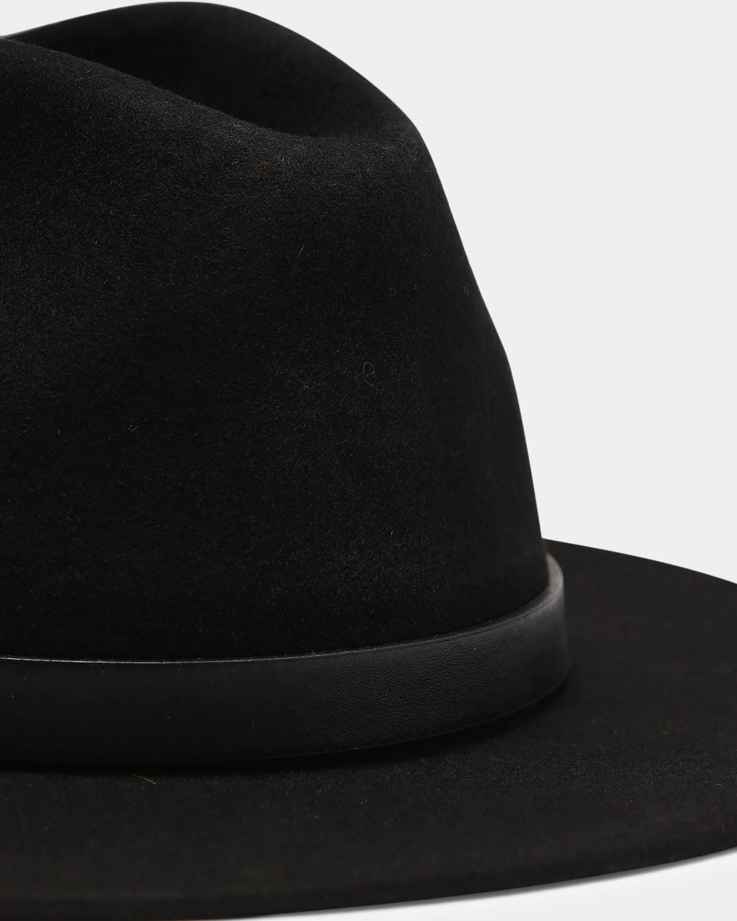 Brixton Messer Fedora Black/Black