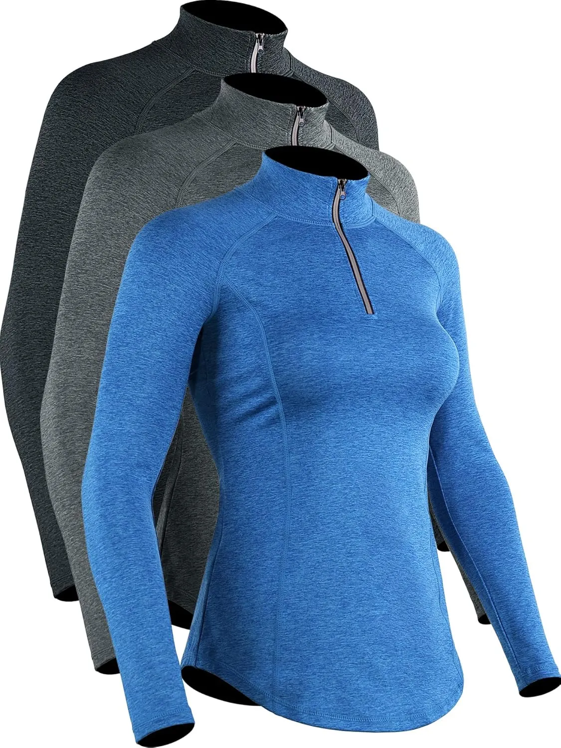 CADMUS Women's Long Sleeve Shirts for Workout Athletic Hiking Shirts Yoga