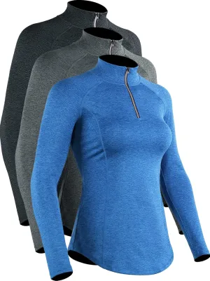 CADMUS Women's Long Sleeve Shirts for Workout Athletic Hiking Shirts Yoga