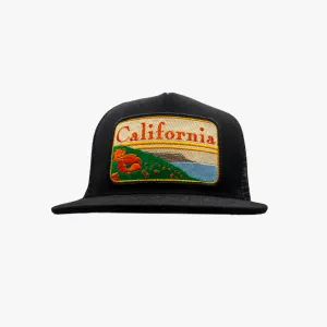 California Poppy Pocket Hat