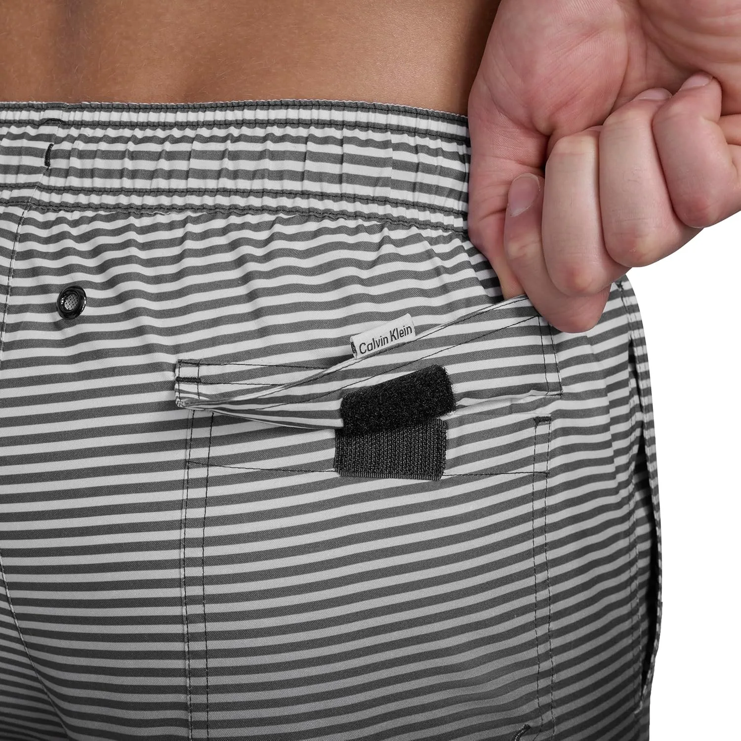 Calvin Klein Men's Volley Quick Dry Lightweight Swim Trunk