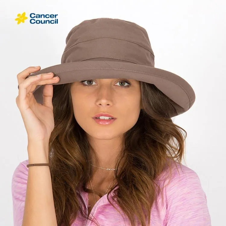 Cancer Council Ladies Essential Traveller Hat - Mocha